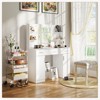 FURNIinspire Vanity Tables Dressing Table With Mirror, Modern Elegant Dressing Table, Adjustable Brightness, Vanity Table, 15.67"*43.23"*53.98" - 2 of 4