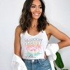 Simply Sage Market Women's Pretty Chill Flamingo Graphic Racerback Tank - 2 of 3