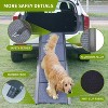 Docred Dog Ramp for Car Dog Ramps Extra Wide Pet Ramp with Non-Slip Surface for Medium & Large Dogs to Get in Car, SUV Truck, Supports Up to 300 Lbs - 2 of 4