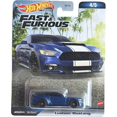 HOT WHEELS CUSTOM MUSTANG FAST & FURIOUS PREMIUM