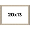 PosterPalooza | 20x13 Thin Barnwood Picture Frame, UV Acrylic, 2 Finishes - Grey and Black - 2 of 4