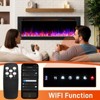 Karl Home 1500-Watt 50-inch Electric Fireplace Insert / Wall-Mounted Electric Fireplace with WIFI Function - 4 of 4