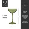 Reserve Nouveau Crystal Coupe Glasses - 3 of 4