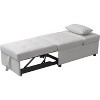 Kings Brand Furniture - Multi-Function Ottoman, Sofa Bed Sleeper, Convertible Chair - 4 of 4