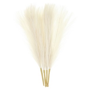 Unique Bargains Home Artificial Decoration Dried Plants 4 Pcs - 1 of 4