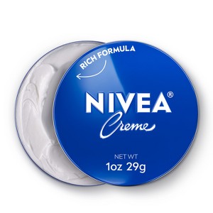 Nivea Creme Moisturizing Body, Hand and Face Cream Fresh - 1oz - 1 of 4