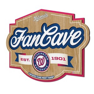 MLB Washington Nationals Fan Cave Sign - 1 of 4