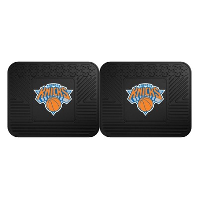 NBA New York Knicks Vinyl Utility Mat Set - 2pc