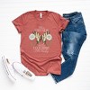 S.W.Smiley Where Friends and Flowers Flourish - Women's Short Sleeve Graphic T-Shirt - 2 of 4