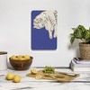 Emanuela Carratoni Painted Tiger Cutting Board Rectangle -Deny Designs - 3 of 3