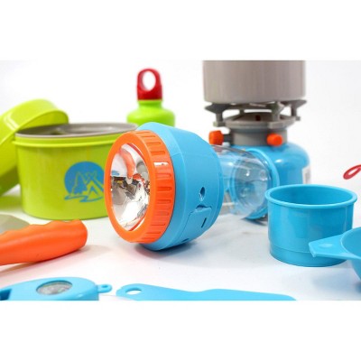 Ready! Set! Play! Link 20 Piece Little Explorers Camping Gear Toy Play Set