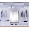 Hamilton Hills 48" x 40" Silver Trifold Mirror With Full-Length Beveled Edges - image 2 of 4