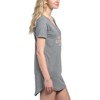 Hello Mello Women's Holiday Sleep Shirts V-Neck Lounge Nightgow - 2 of 3