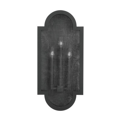 Capital Lighting Monroe 3 - Light Wall Light in  Black