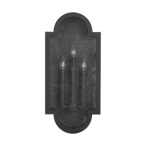 Capital Lighting Monroe 3 - Light Wall Light in  Black - 1 of 4