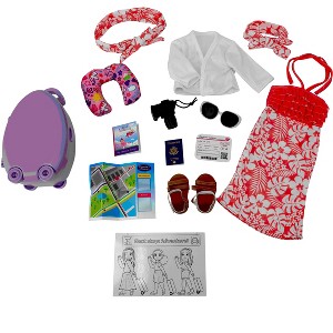 Playtime by Eimmie Playtime Pack Travel Time with Matching Child Accessories 18 Inch Dolls - 1 of 4