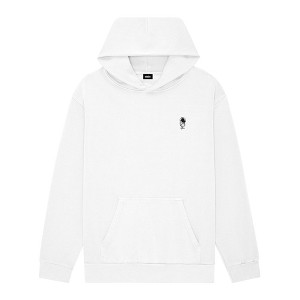 Dalix Astronaut Embroidery Relaxed Hoodie Soft Fleece Sweatshirt Fit Lounge Mens - 1 of 4