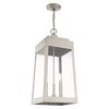 Livex Lighting Oslo 3 - Light Pendant in  Brushed Nickel - 3 of 4
