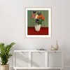 Amanti Art Bouquet De Fleurs by Henri Rousseau Wood Framed Wall Art Print - 4 of 4