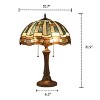 Chloe Lighting Denby Tiffany-style 2 Light Mission Table Lamp 16" Shade - 2 of 3