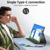UPERFECT 16" 2.5K QHD Portable Monitor 500 Nits Ultra-Slim USB-C HDMI Second Screen for Laptop/PC/Console - 4 of 4