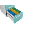 TIRAMISUBEST Home Office Printer Stand with Wheels - Mobile Lateral Filing Cabinet, Locking Wheels, Adjustable Shelf - 3 of 4
