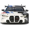 BMW M4 GT3 #1 White with Black, Blue and Red Graphics "GT Racing" Series 1/24 Diecast Model Car by Motormax - 3 of 4