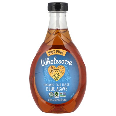 Wholesome Sweeteners Organic Blue Agave, 44 oz (1.25 kg)