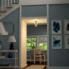 Hudson and Canal 7" Wide Semi Flush Mount with Glass Shade - 4 of 4