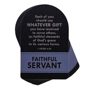 Dicksons Inspirational Pocket Card Bookmark for Books and Novels 2.5 x 4 Cardstock Pastor A Leader We Can Count On - Pack of 12 - 1 of 1