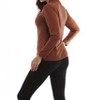 Women's Long Sleeve Mock Neck Pullover - ANGEL - 2 of 4