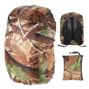 Unique Bargains Waterproof Backpack Rain Cover with A Carry Pouch for Hiking/Biking 1 Pc - 1 of 4