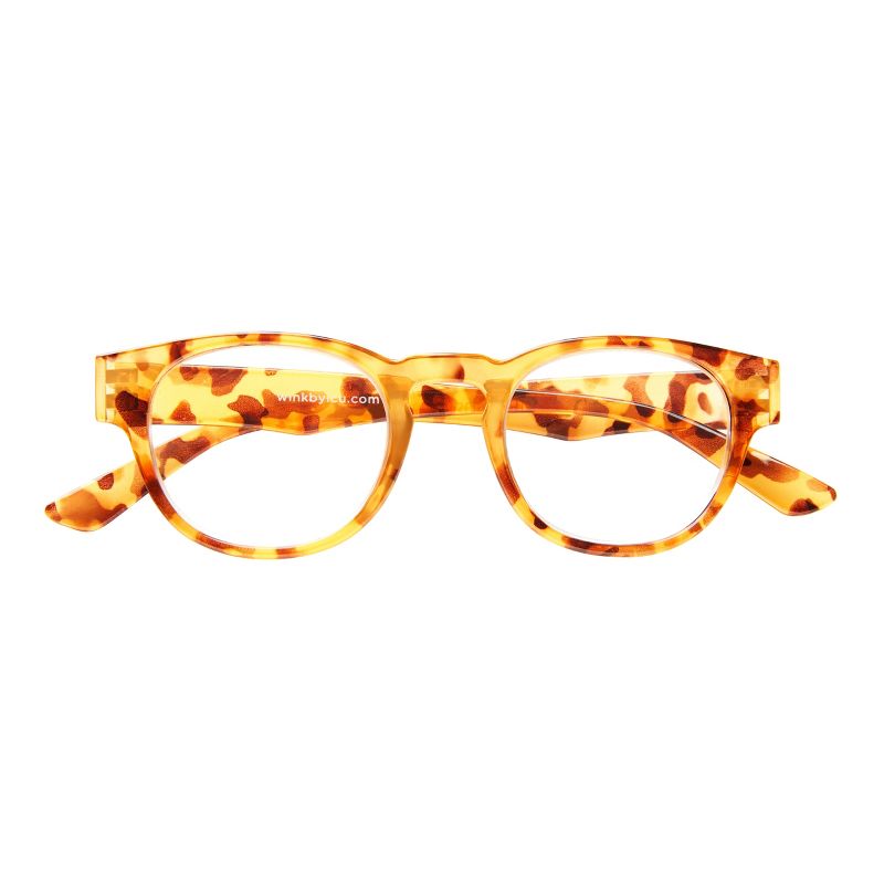 ICU Eyewear Wink Rocklin Tortoise Floral Reading Glasses, 1 of 9