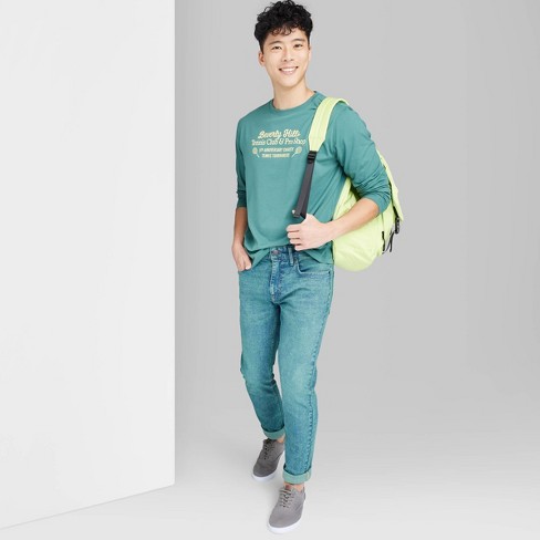 Target cheap green jeans