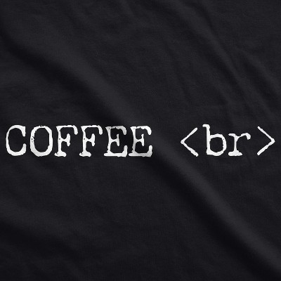 Мужские футболки Crazy Dog T-Shirts, Inc. Mens Coffee Break T Shirt Funny Coding Developer Tee - Crazy Dog Men's T Shirt For Coffee Lovers Black S — фото 2