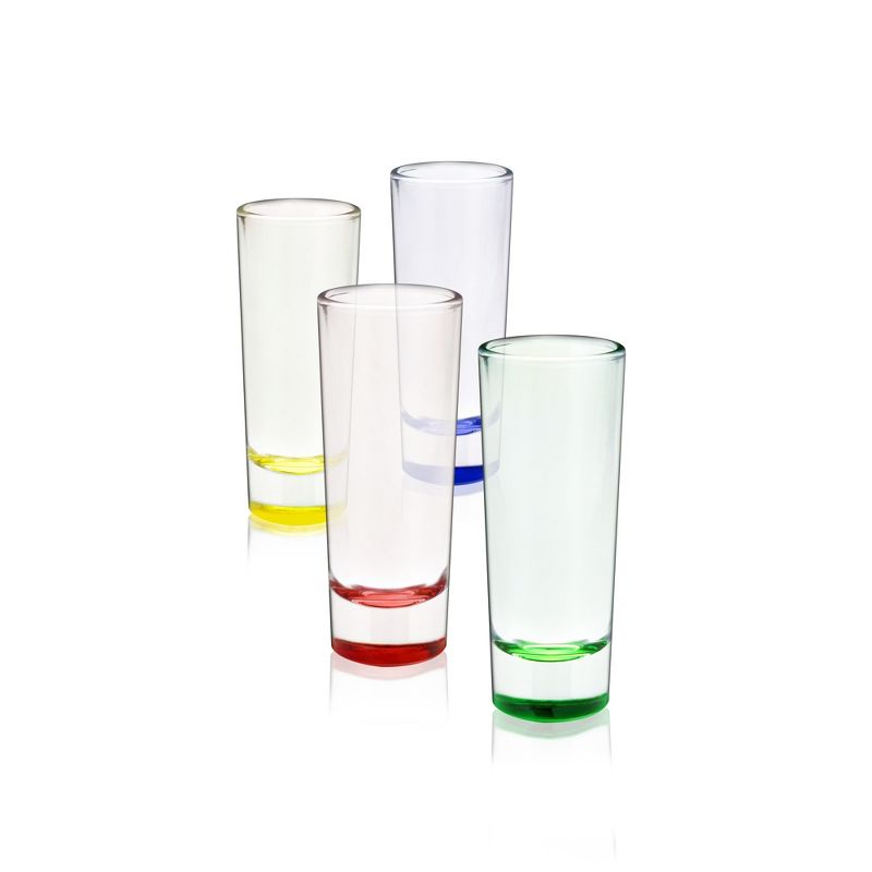 2 oz Shot Glass Shooters, Set of 4 by True, 3 of 6