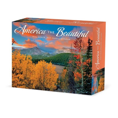 2022 Box Calendar America the Beautiful - Willow Creek Press