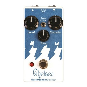 Earthquaker Chelsea Low End Fuzz Driver Pedal with 9 Volt DC Power Supply - 1 of 4