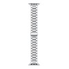 Posh Tech Maxwell Stainless Steel Band for Apple Watch Samsung and Garmin - Silver - 3 of 4