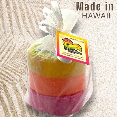 Rainbow Loofah 3 Pack Gift Set