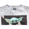 Star Wars Mens' Grogu Baby Yoda I'm All Ears Tie-Dye T-Shirt - 3 of 3