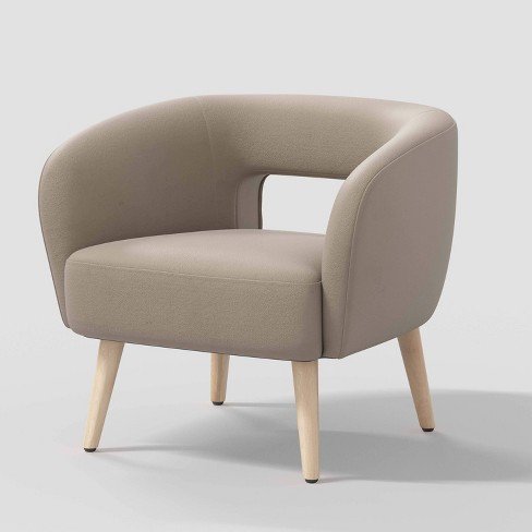 Tub chair online velvet