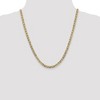 Black Bow Jewelry 4.5mm 14k Yellow Gold Solid Concave Anchor Chain Necklace - 2 of 4