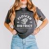 Simply Sage Market Women's Flower District Short Sleeve Relaxed Fit Cropped Graphic Tee - 2 of 3