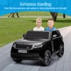 24V Ride On Toy, Licensed Land Rover Kids Car, 2-Seater Ride On Car w/Remote Control, Toy Storage Box, 3 Speeds, Lockable Doors, Rear Handle, Music - 2 of 4