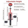 Yescom 16 In Wheel Outdoor Unicycle Adjustable Seat Exercise Bicycle Balance Training for Adults Teenagers Kids, Red - 2 of 4