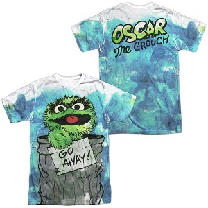 Men's Sesame Street Can It (Front Back Print) Short Sleeve Costume T-Shirt - 1 of 4