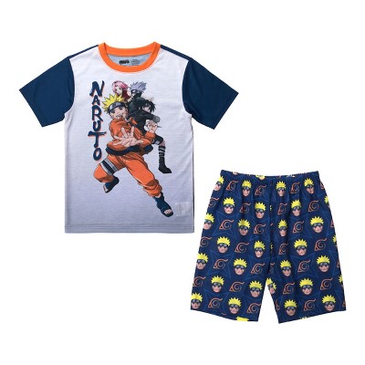 Naruto Youth Short-Sleeve Pajama Set (2 Pieces)