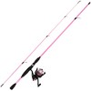 Leisure Sports Fishing Combo With 78" Rod, Size 30 Spinning Reel, and Monofilament Line - Hot Pink - 2 of 4