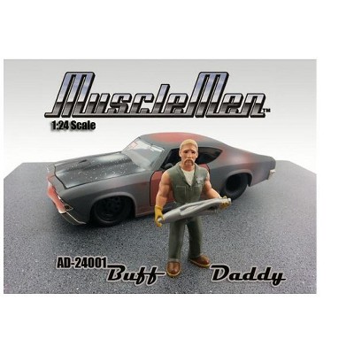 Musclemen Buff Daddy Figure For 1:24 Diecast Model Car by American Diorama